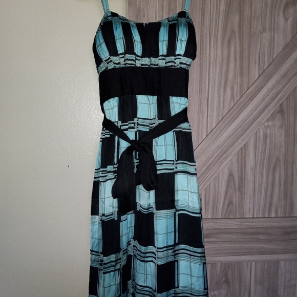 Manoukian dress size M turquoise - Picture 2 of 6